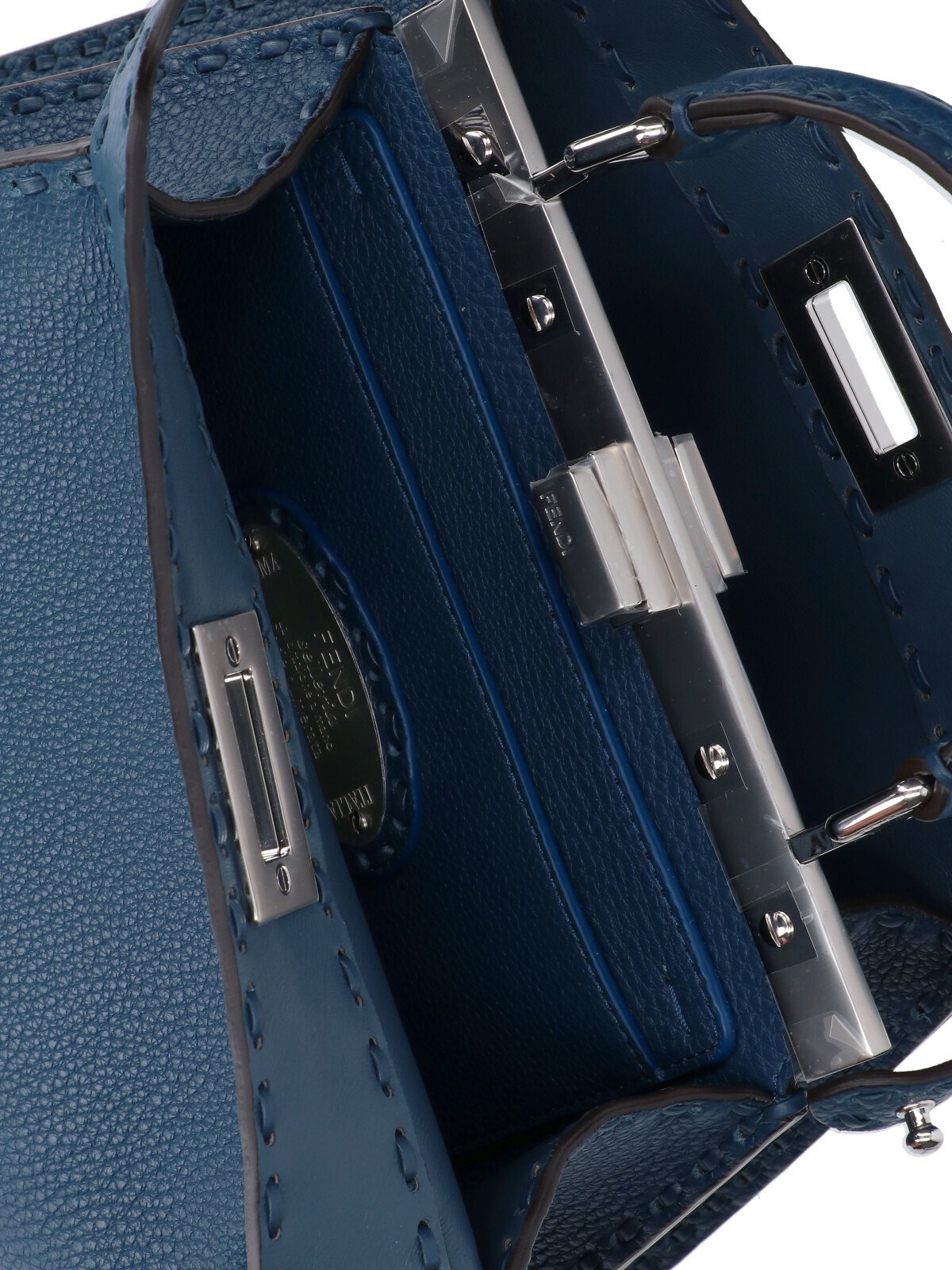 FENDI 24SS PEEKABOO ISEEU 220ステッチ装飾 ミニ バッグ *BLUE 8BS098ASU2F0E2H_01?wid=2000&