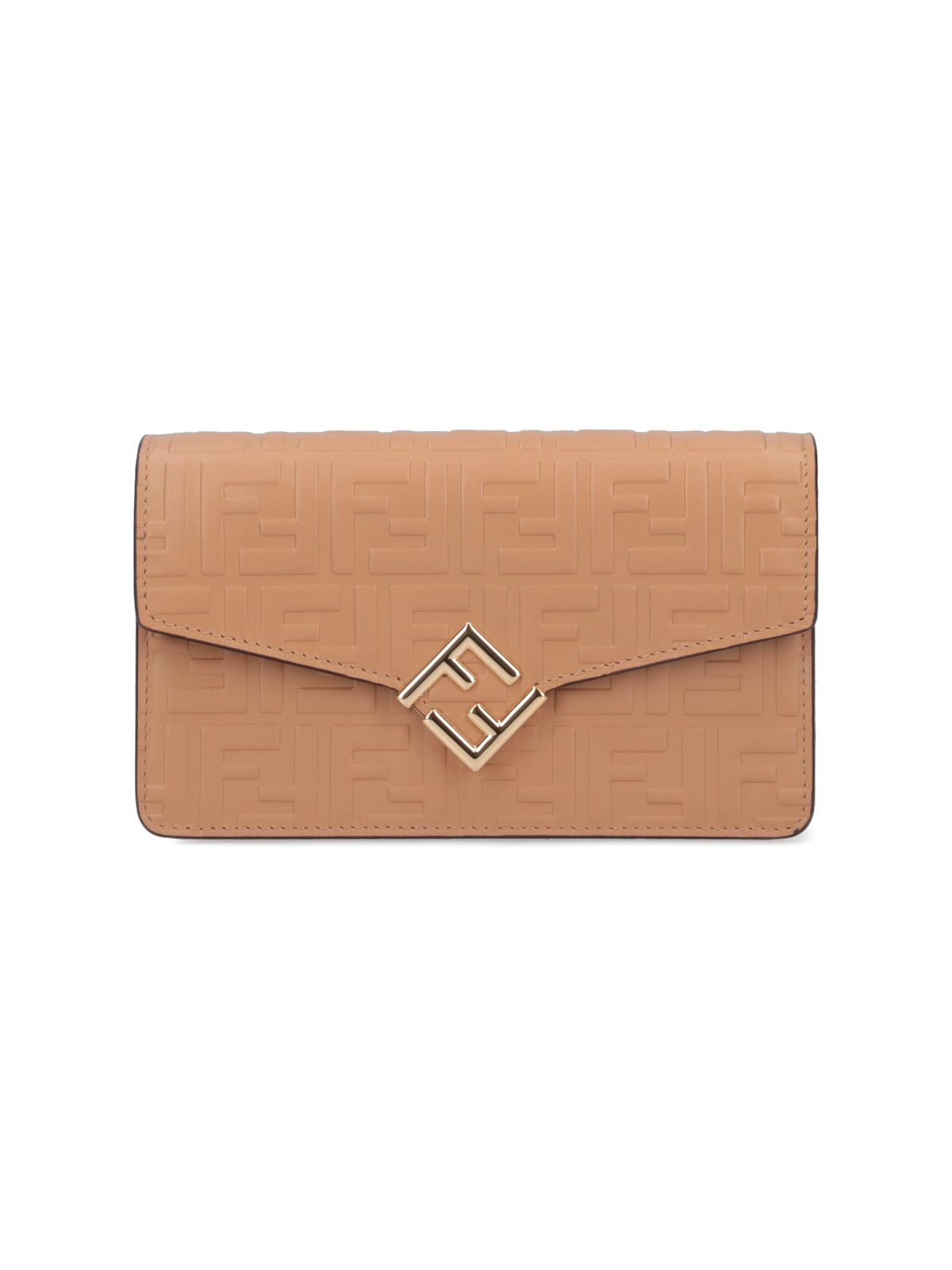 FENDI "FF DIAMONDS" CROSSBODY WALLET 