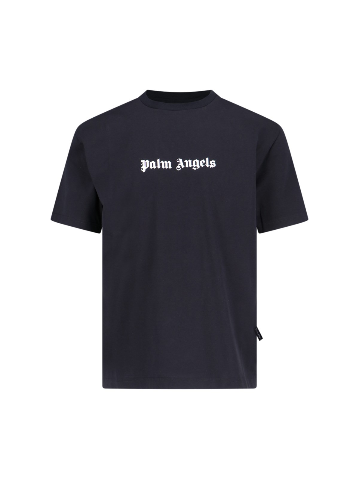 Shop Palm Angels Logo T-shirt In Black  