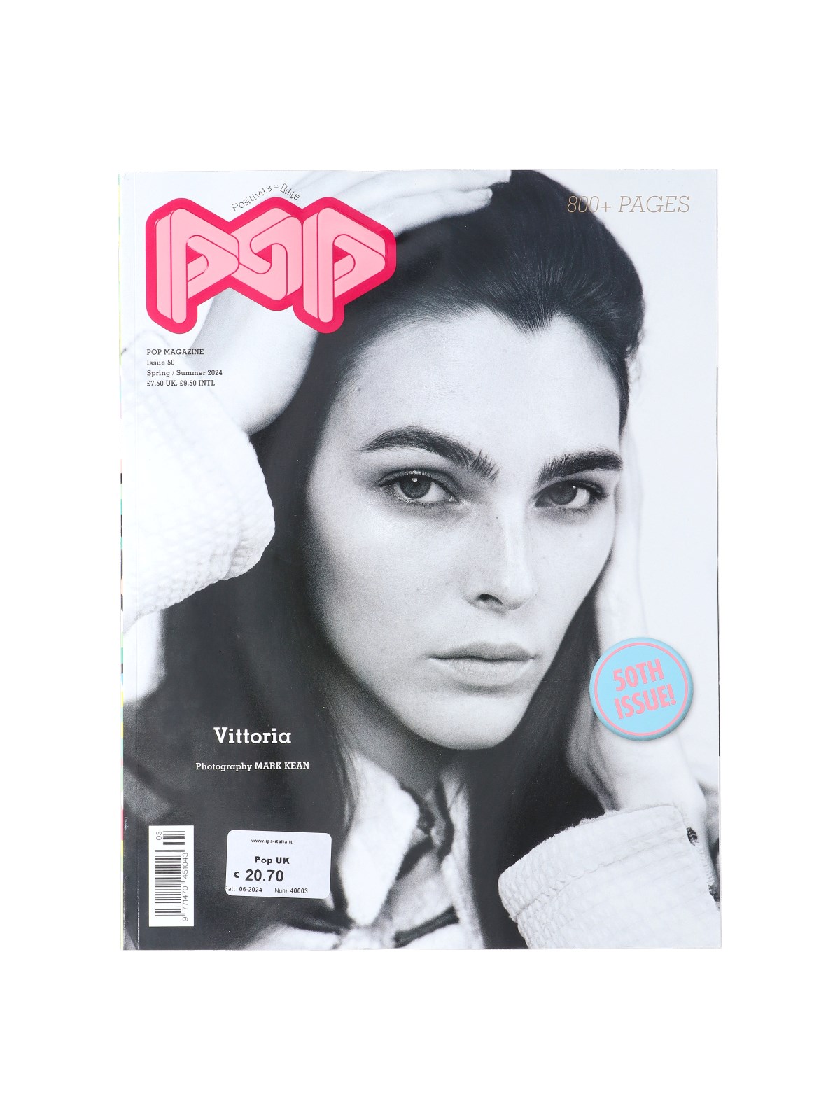 Magazine Pop Uk  Issue 50 In Black