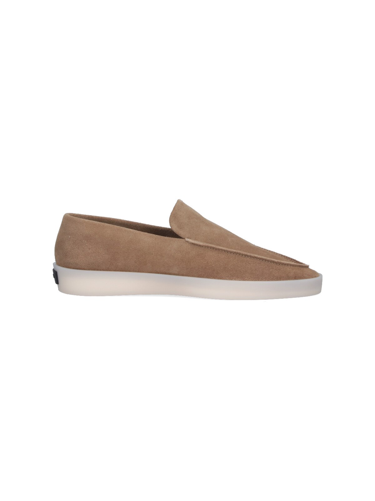 Shop Fear Of God 'yacht Loafers' Loafers In Brown