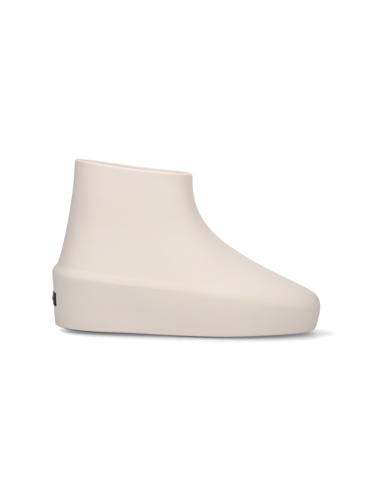 Shop Fear Of God 'california' Ankle Boots In Cream