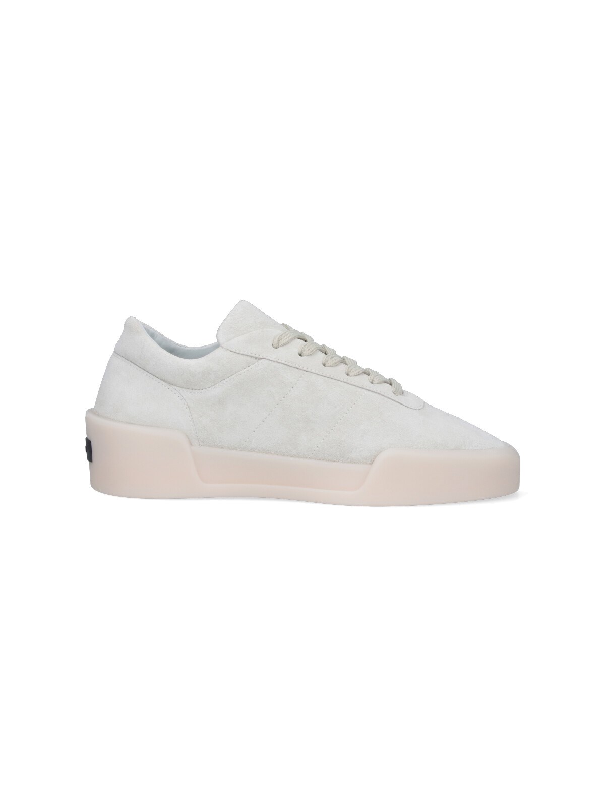 Shop Fear Of God "aerobic Lo" Low-top Sneakers In Gray