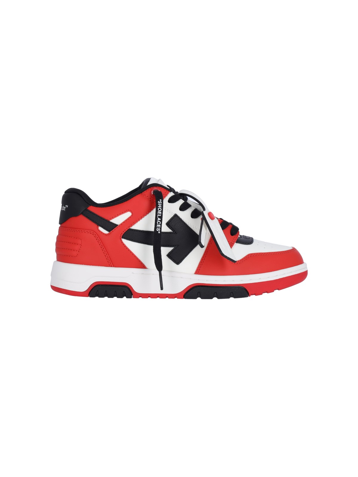 Off-white "out Of Office" Sneakers In Red