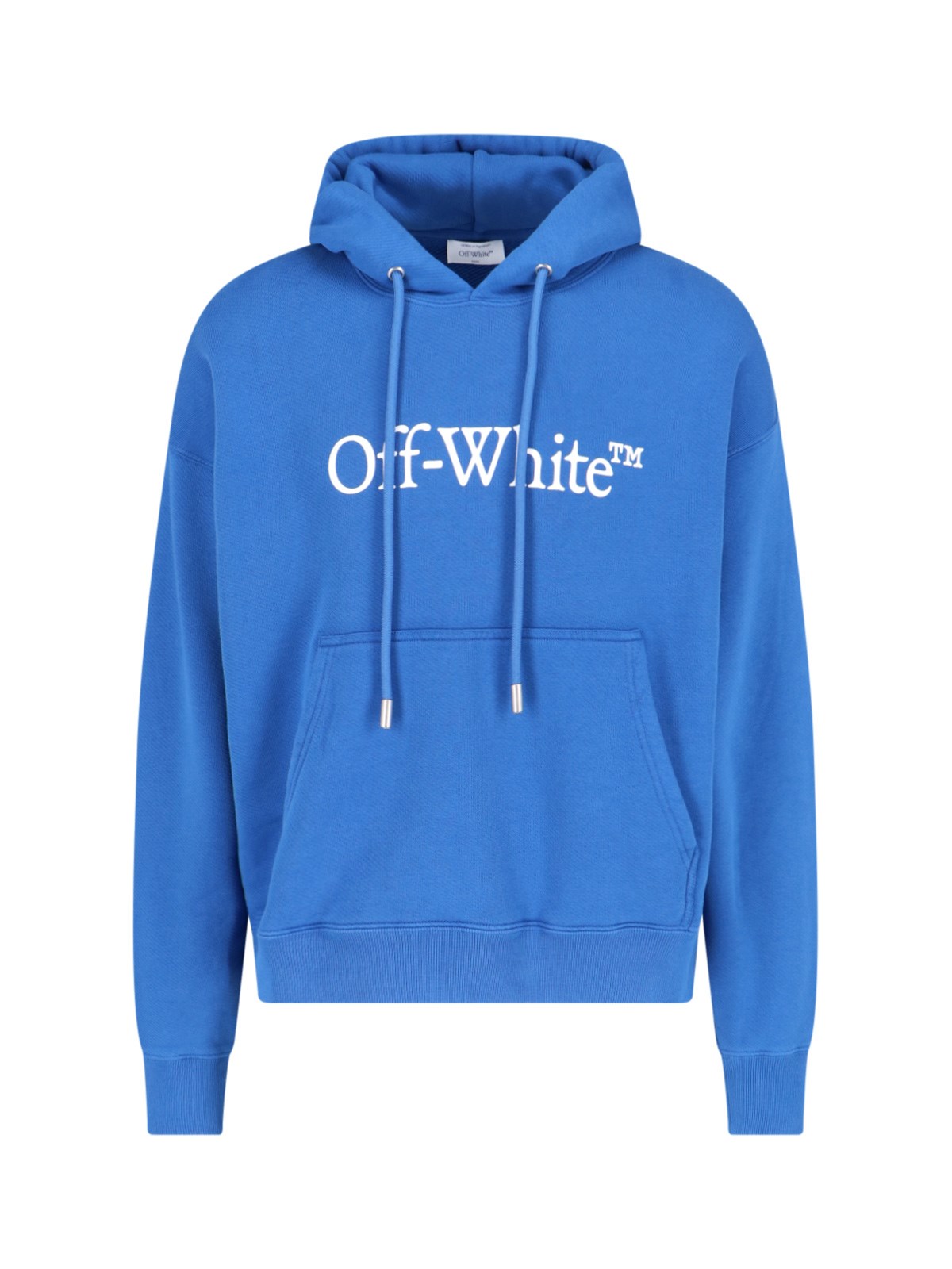 Off-white Skate Logo Hoodie In Blue