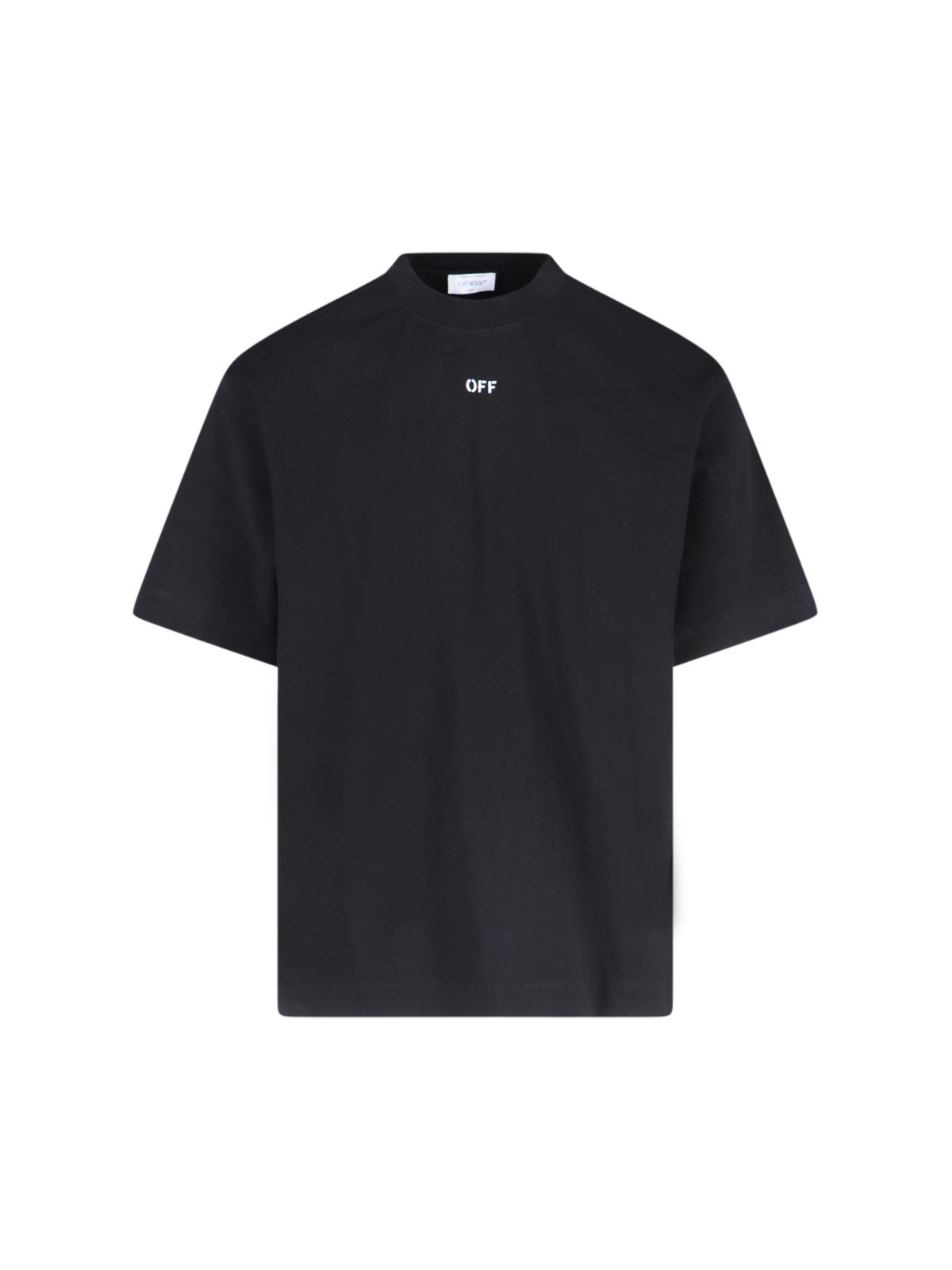 Shop Off-white Logo T-shirt In Black  