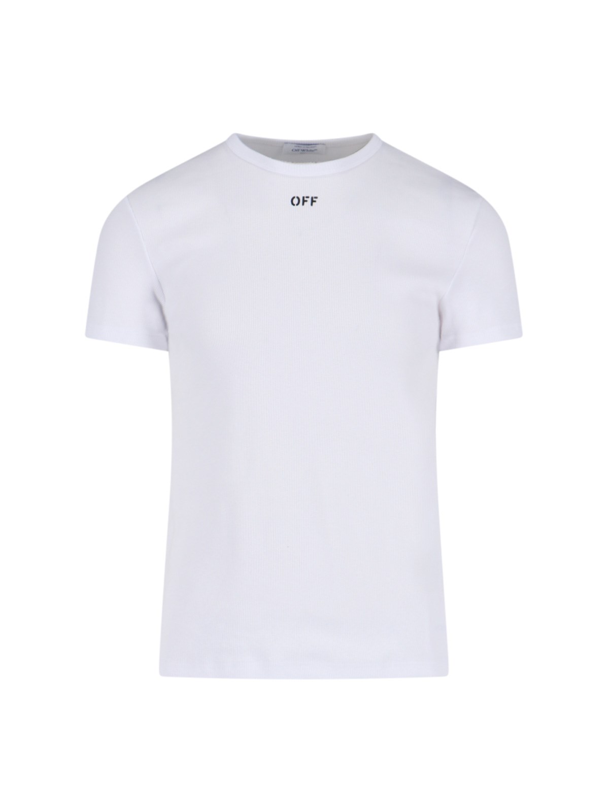 Shop Off-white Logo T-shirt In White