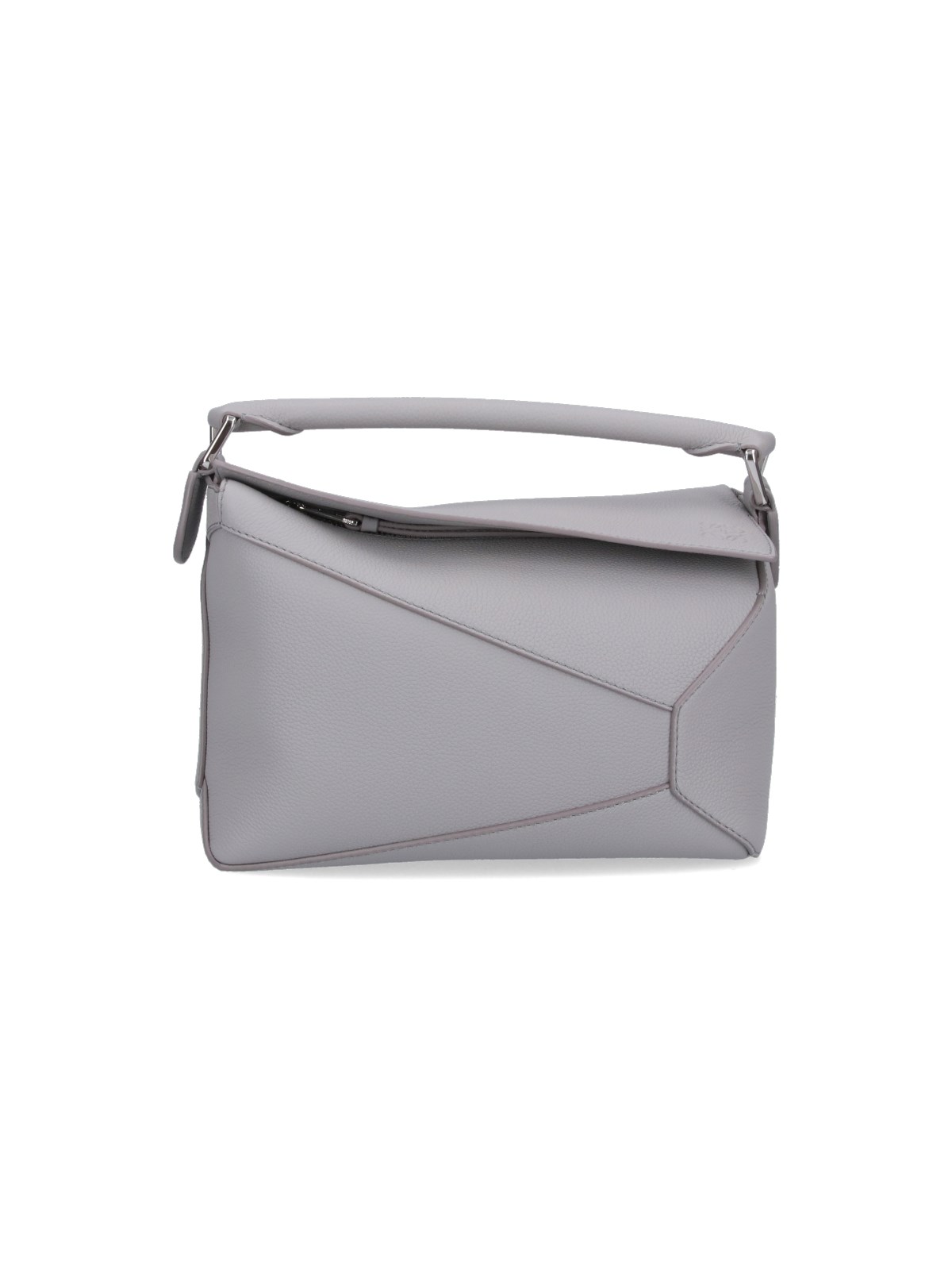 Loewe "puzzle" Small Crossbody Bag In Gray