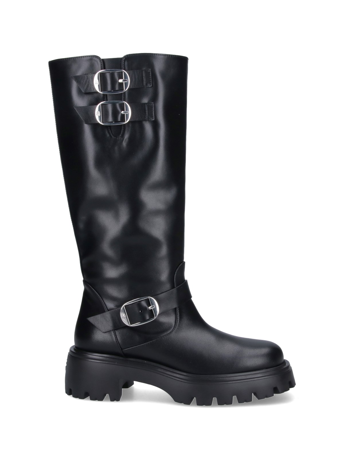 Shop Stuart Weitzman 'emerson' Biker Boots In Black  