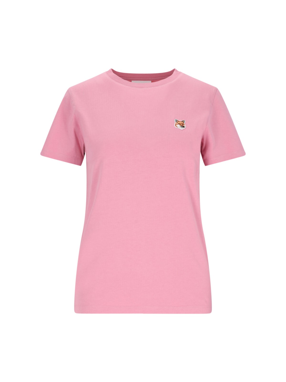 Shop Maison Kitsuné 'fox Head' T-shirt In Pink