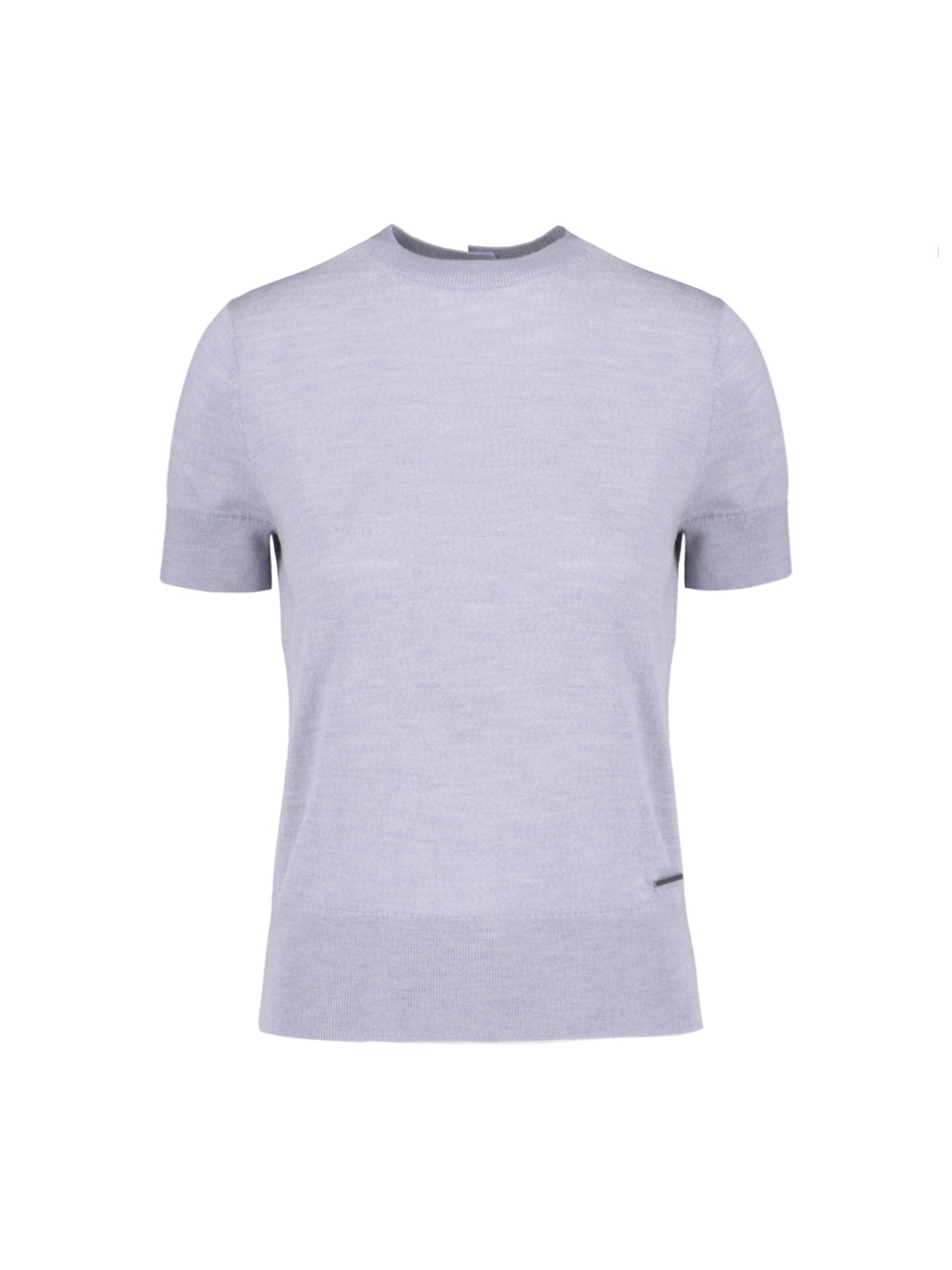 Shop Calvin Klein Wool T-shirt In Gray