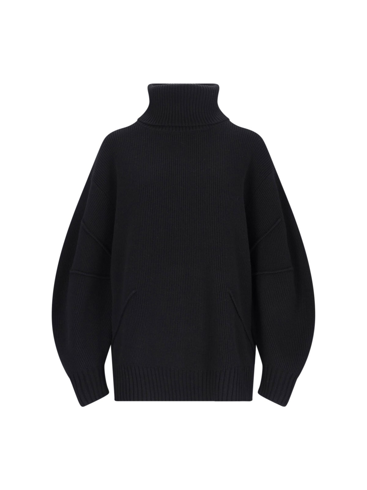 Helmut Lang Apex Chunky Turtleneck In Black  