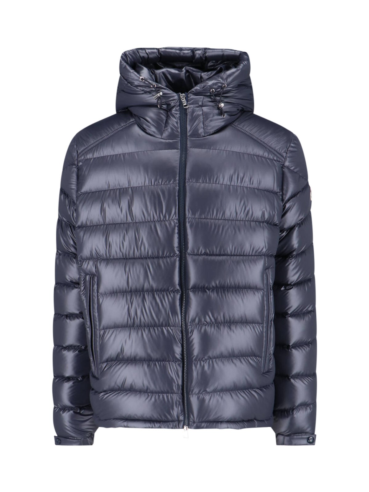 Shop Moncler 'besines' Down Jacket In Blue