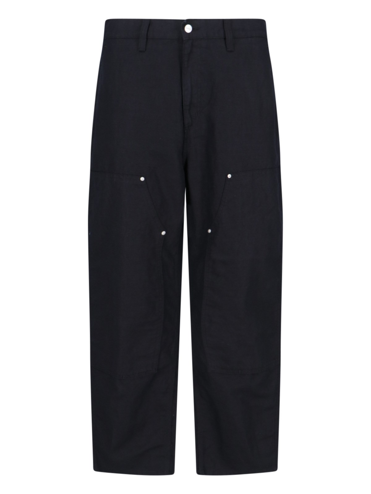 Shop Carhartt 'walter Double Knee' Carpenter Pants In Black  