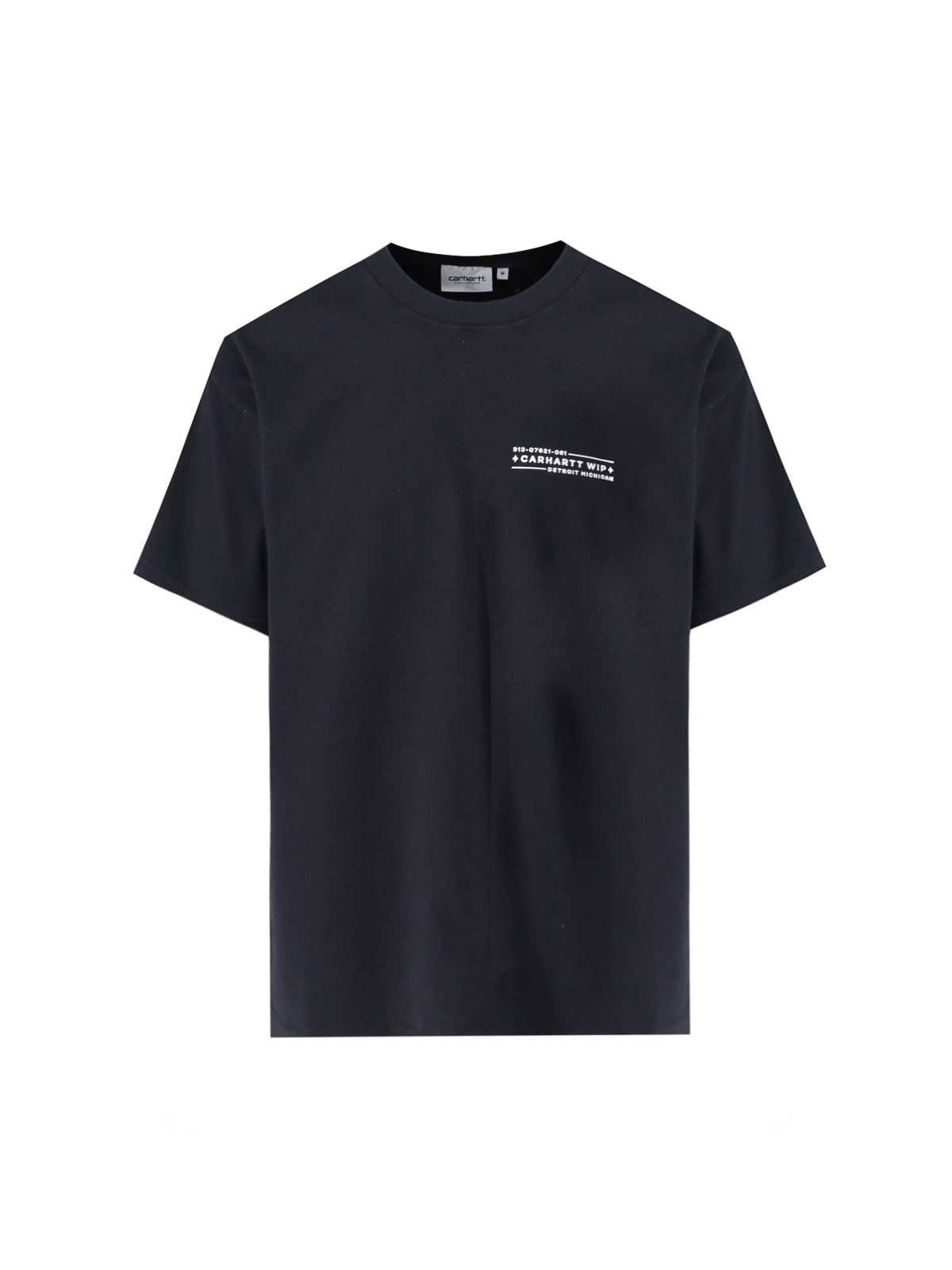 Shop Carhartt "s/s Stamp" Logo T-shirt In Black  