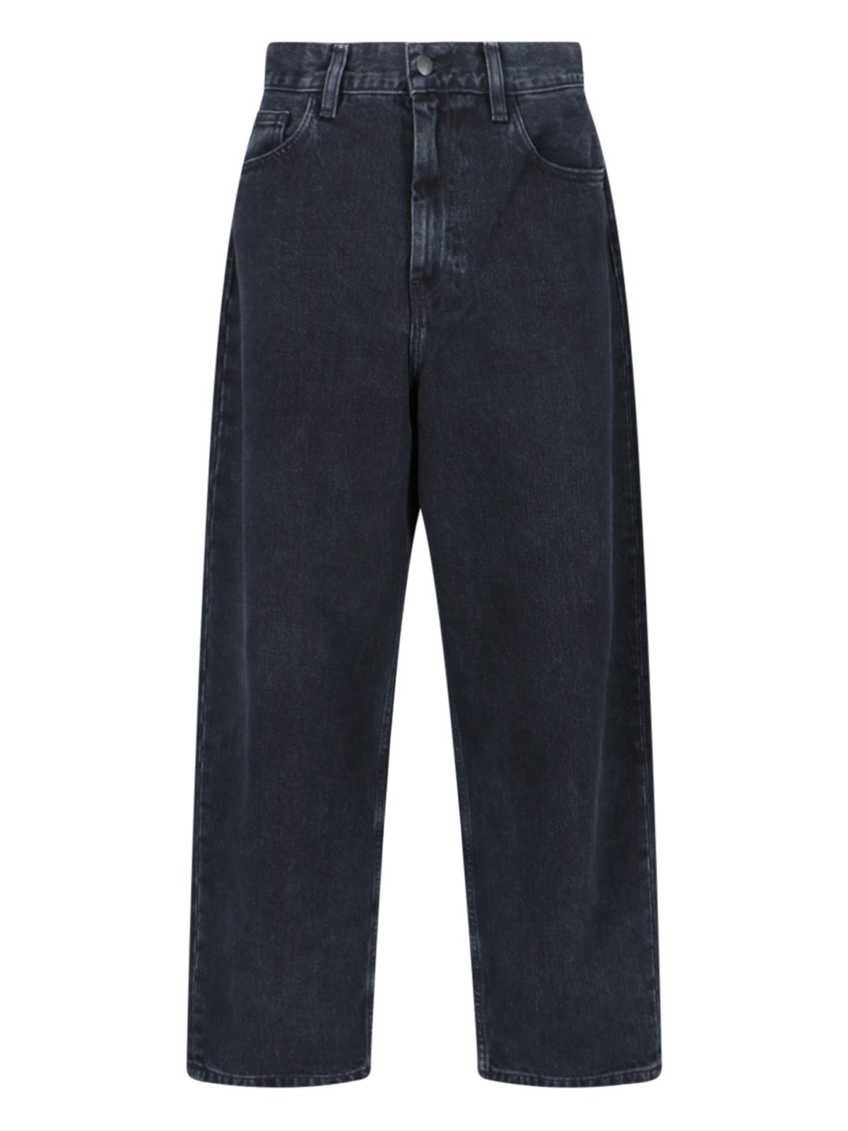 Shop Carhartt 'w' Brandon Pant' Palazzo Jeans In Black  