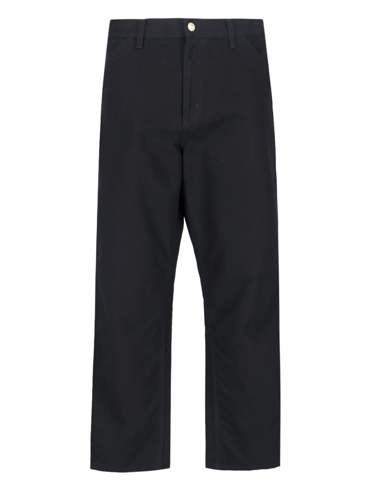 Shop Carhartt ‘single Knee' Carpenter Trousers In Black  