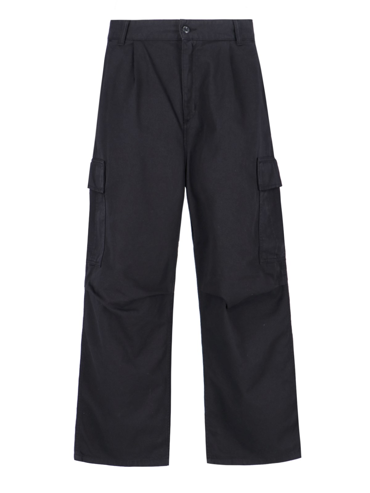 Shop Carhartt 'cole' Twill Cargo Pants In Black  