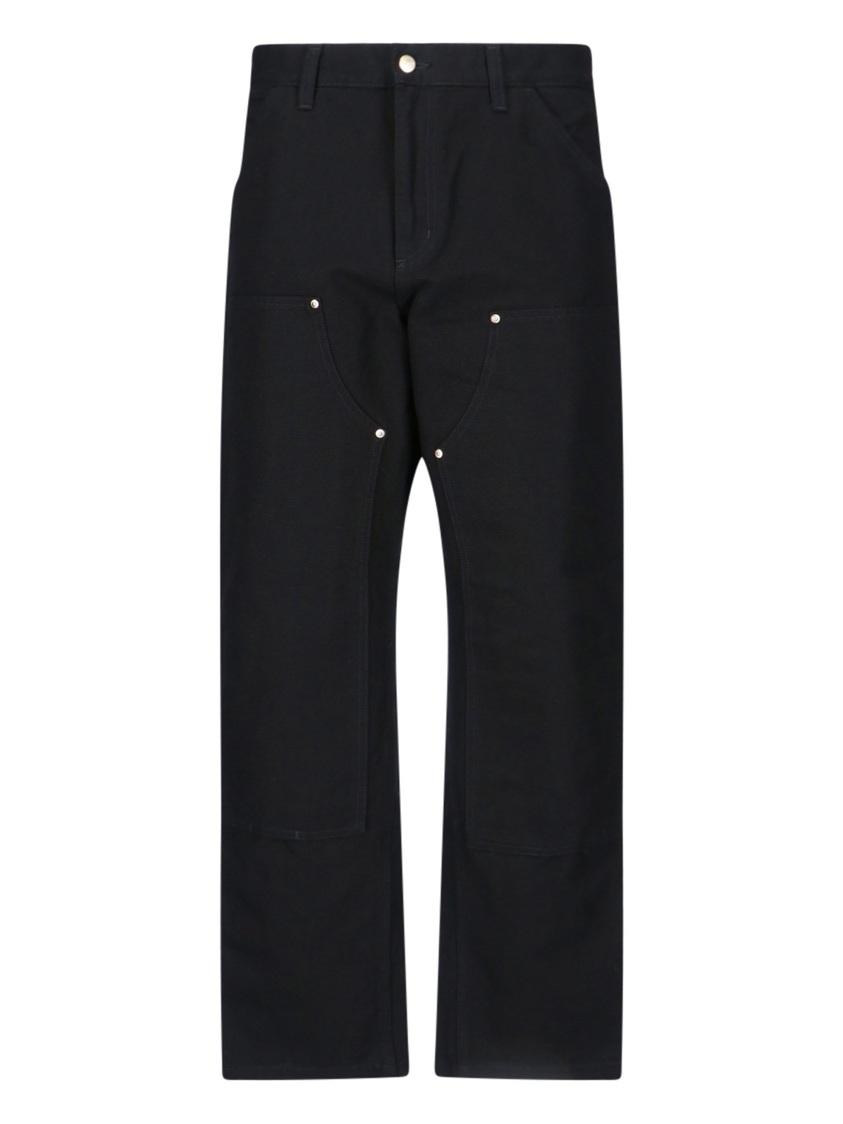 Shop Carhartt ‘double Knee' Pants In Black  