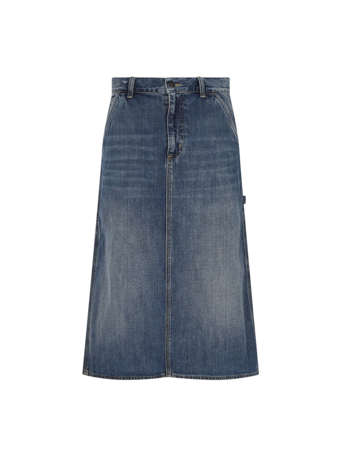 Carhartt 'single Knee' Maxi Skirt In Blue