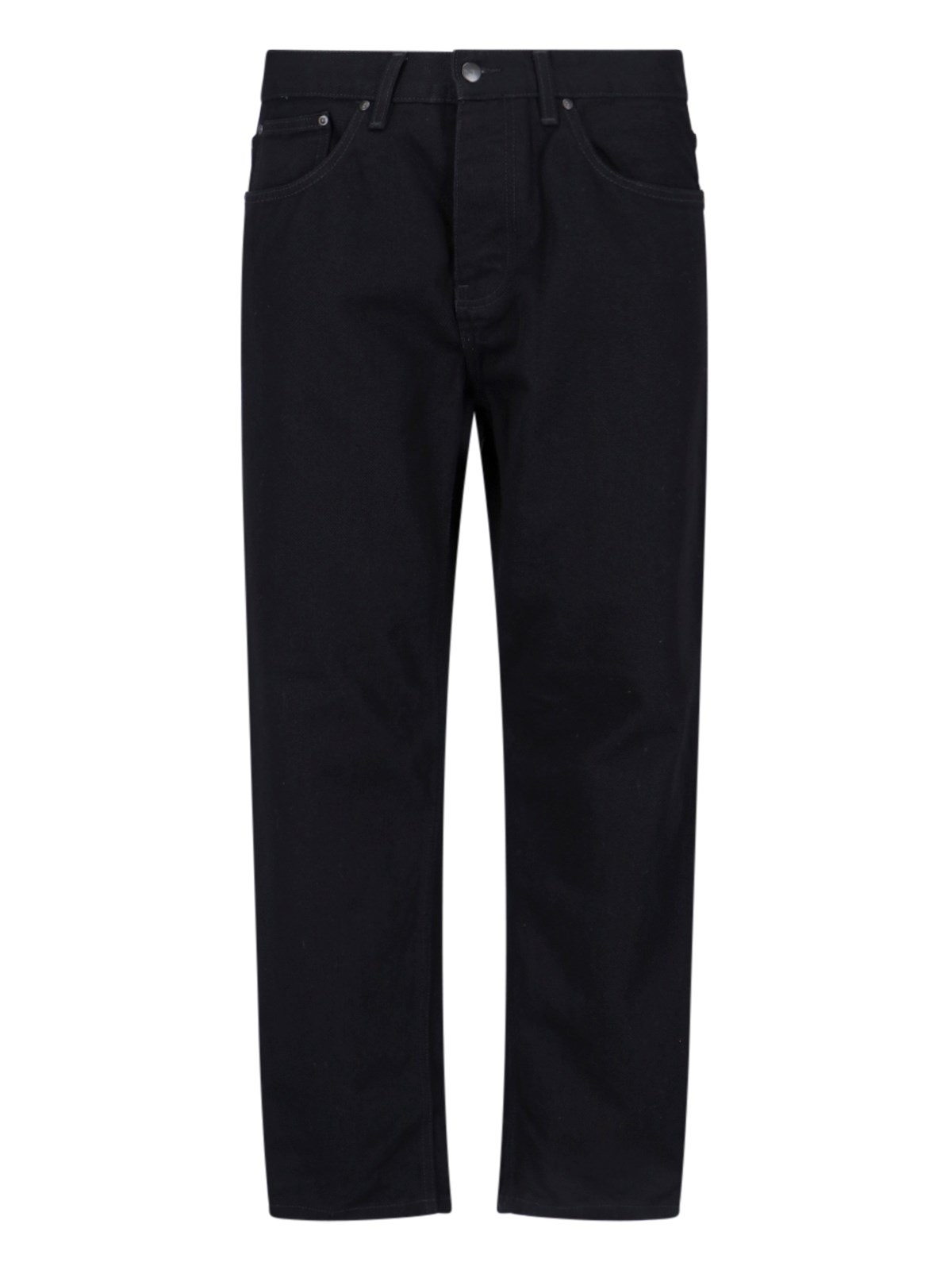 Shop Carhartt "newel" Jeans In Black  