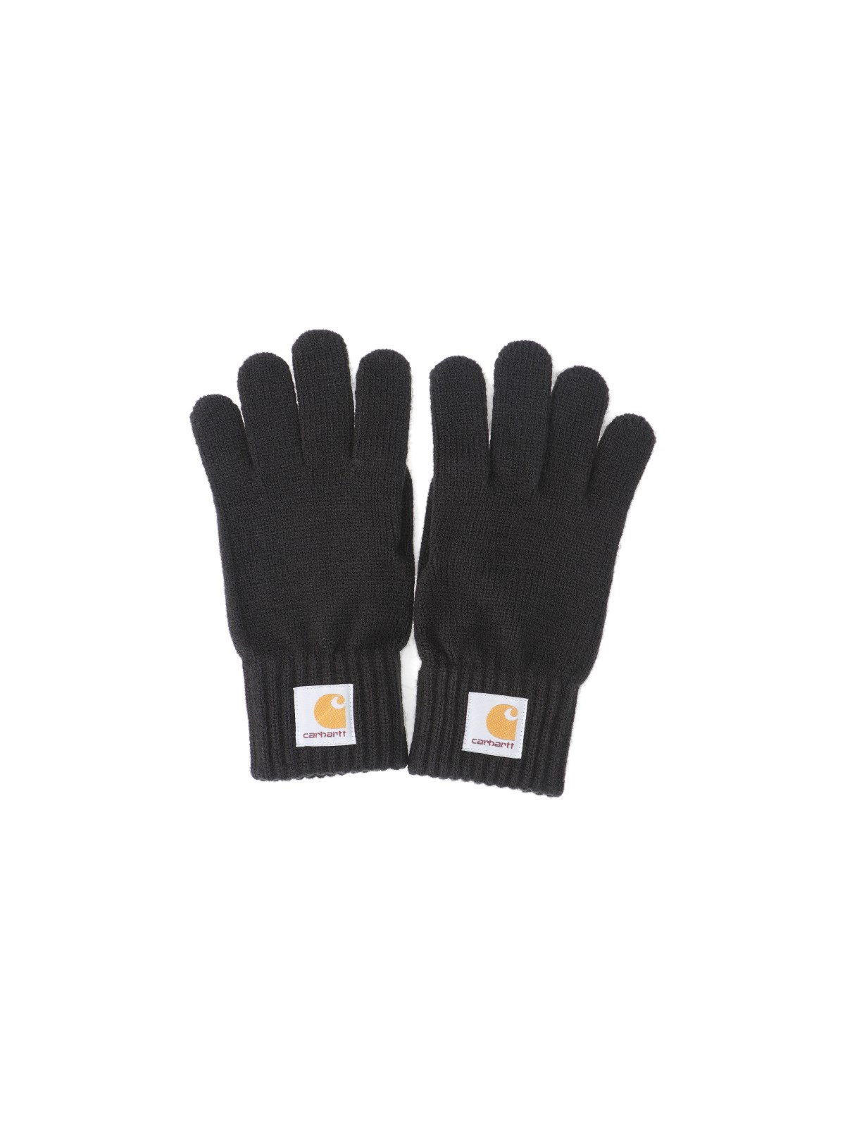 Carhartt Logo Gloves In Black