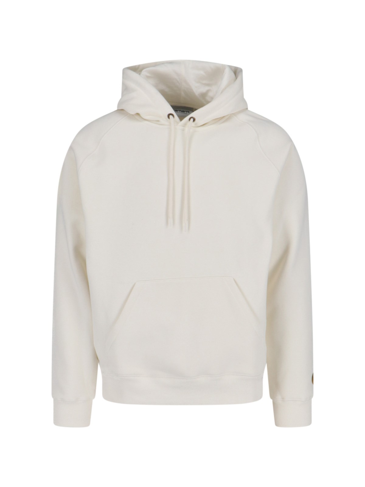 Carhartt Hooded Chase Sweat In Cream