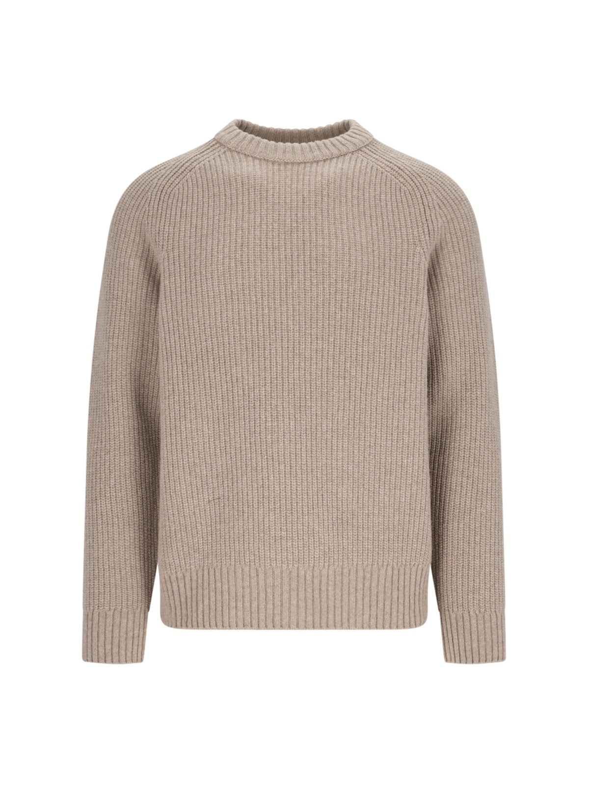 Shop Closed Basic Sweater In Beige