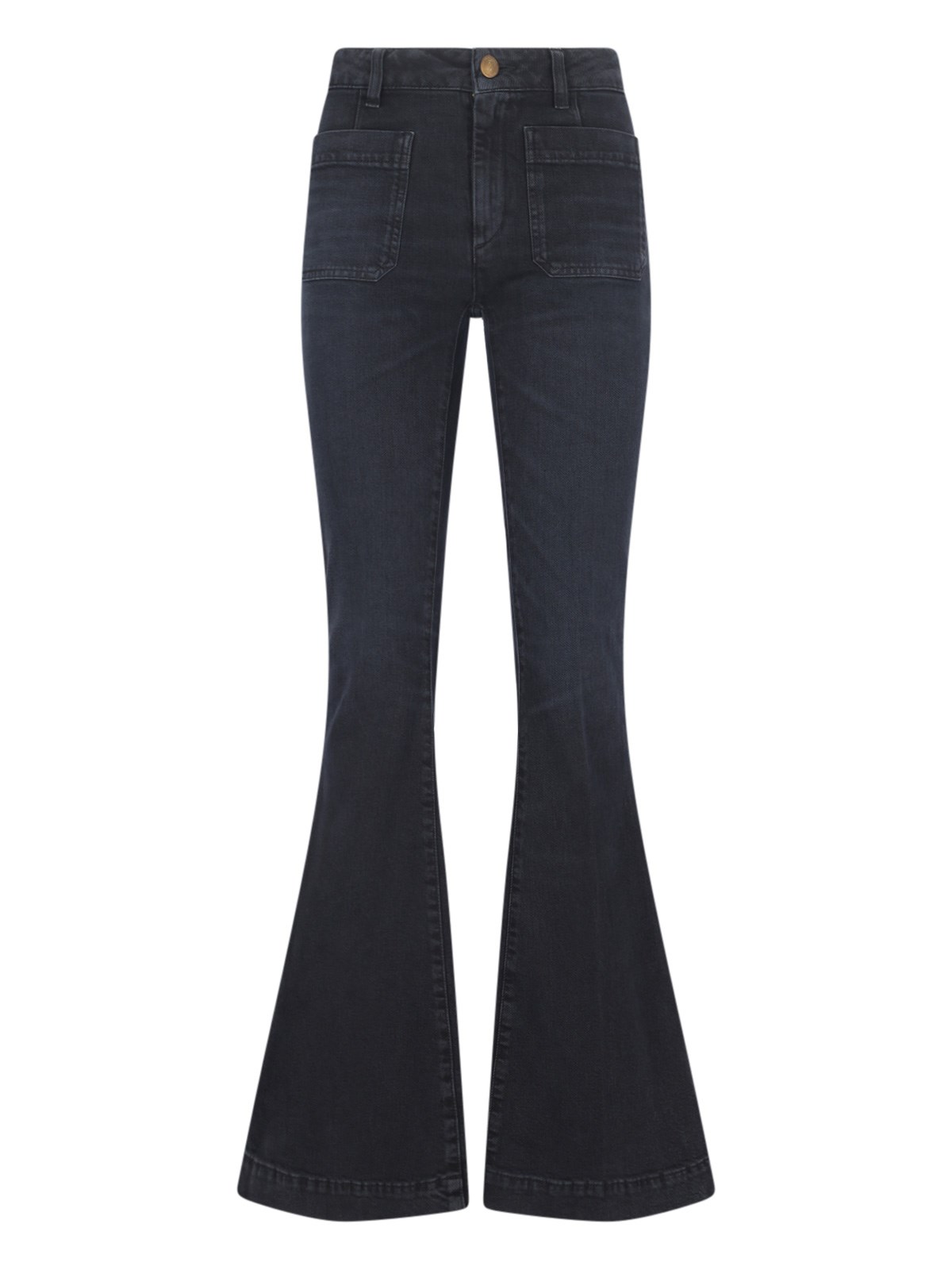 Shop Seafarer 'delphine' Bootcut Jeans In Black  