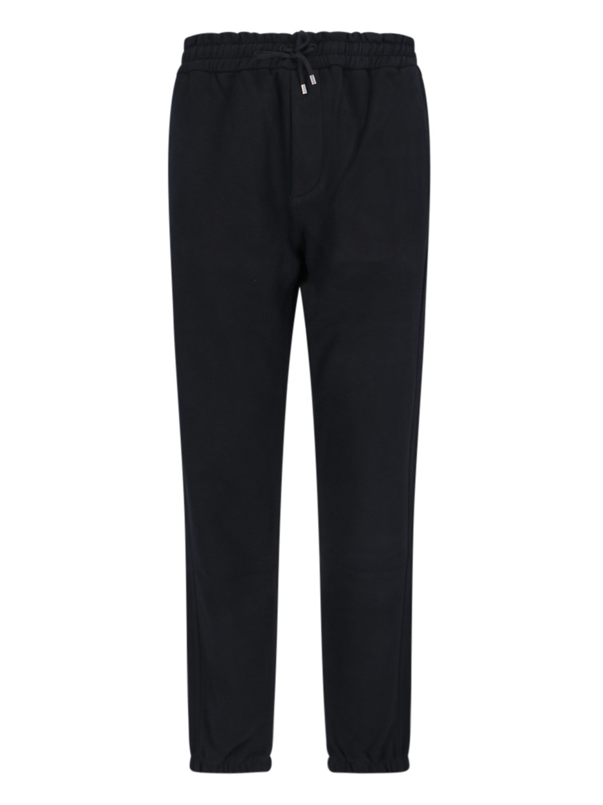 Shop Saint Laurent Logo Track Pants In Black  