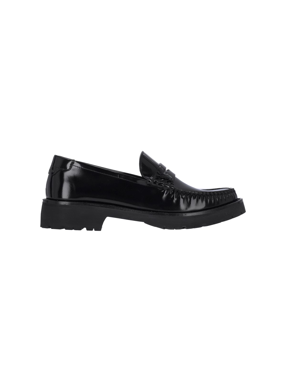 Shop Saint Laurent 'le Loafer' Loafers In Black  