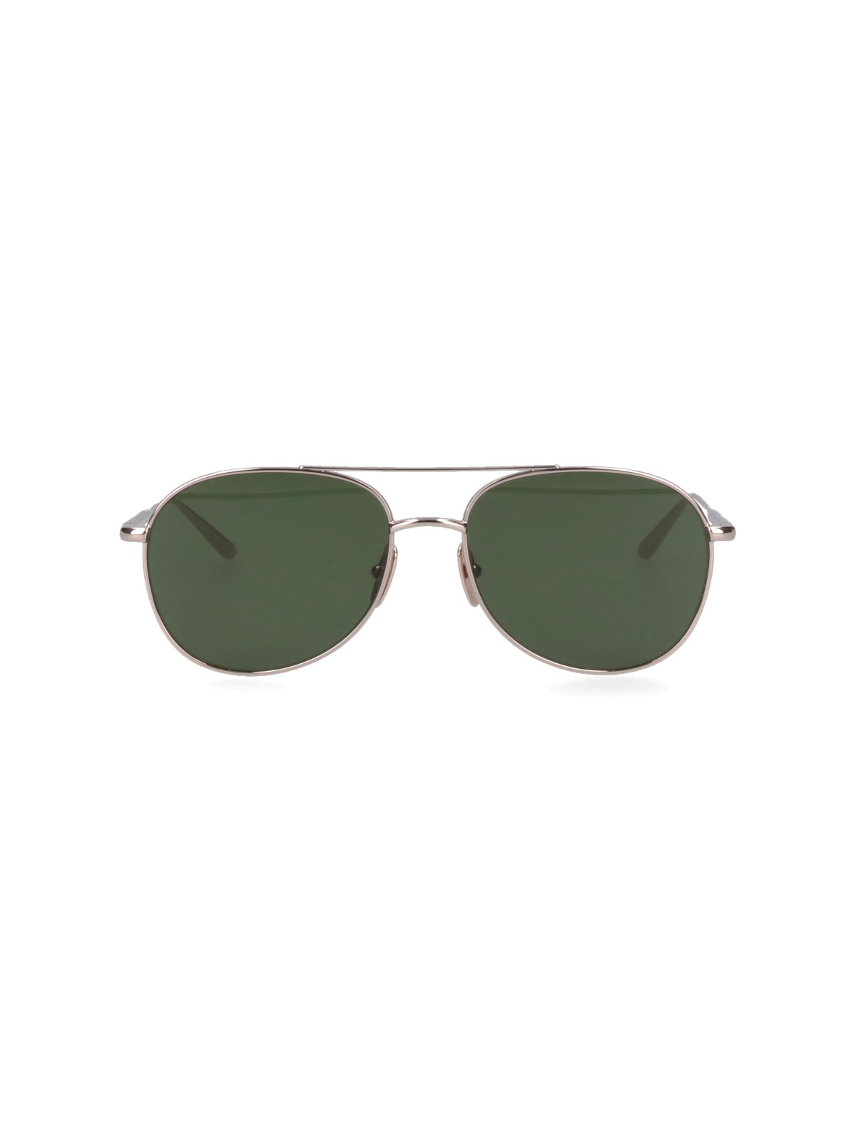 Shop Chimi 'pilot' Sunglasses In Green