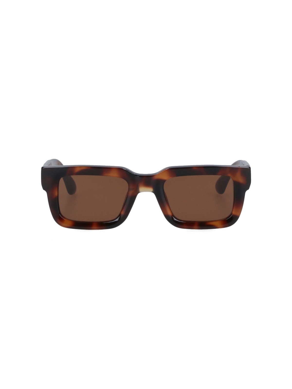 Shop Chimi 'tortoise 05' Sunglasses In Brown