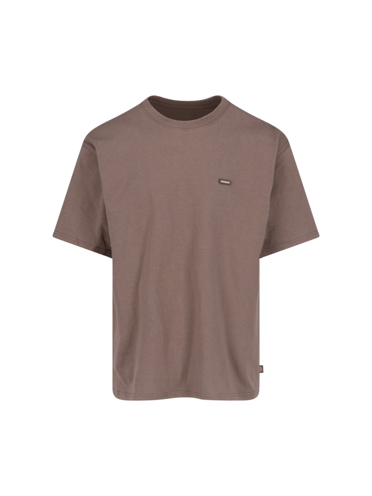 Shop Dickies "clancy" Logo T-shirt In Brown