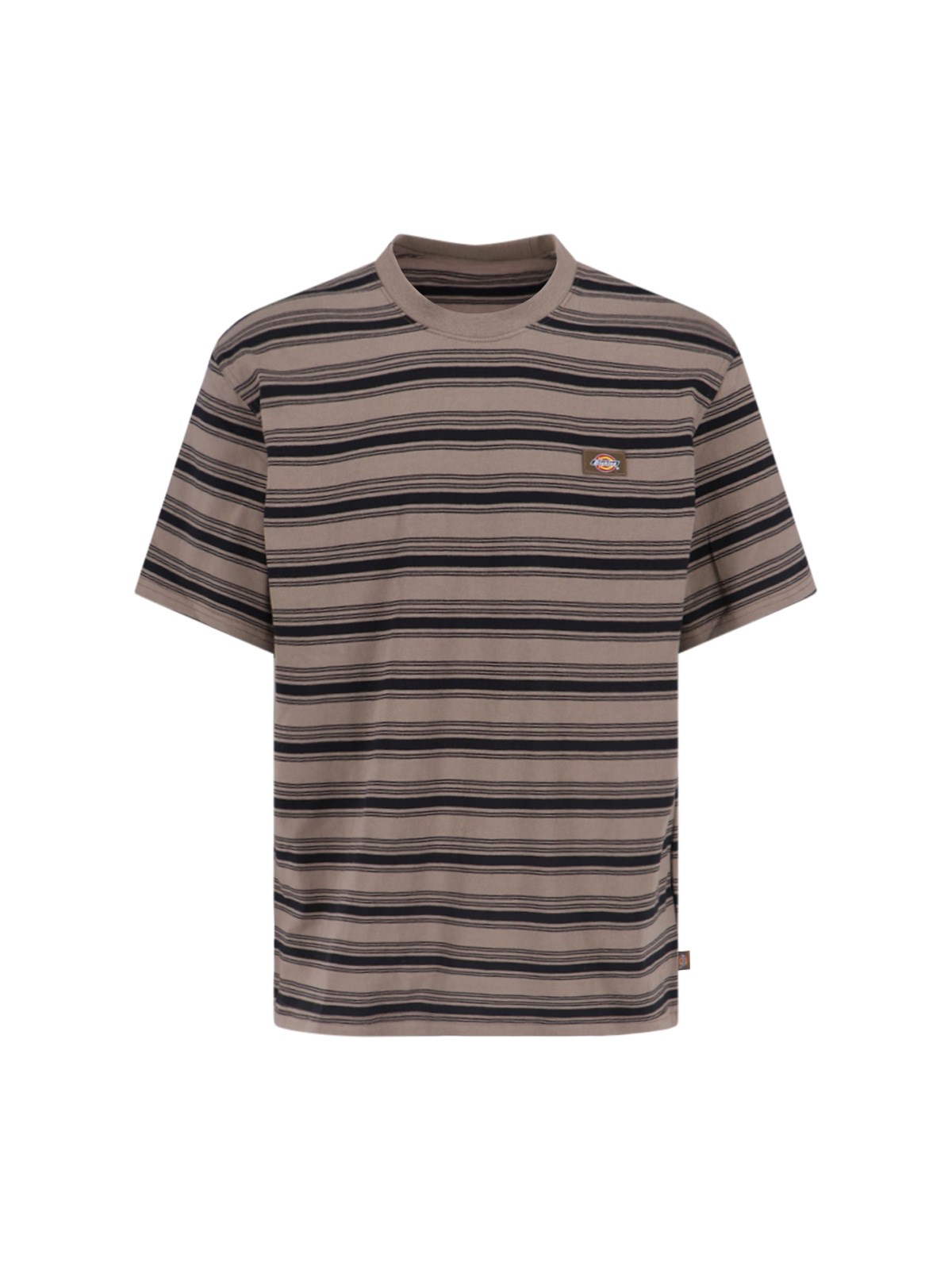 Shop Dickies 'stevensville' Striped T-shirt In Brown