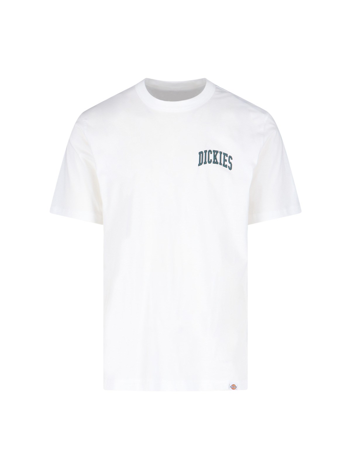 Shop Dickies "aitkin" Logo T-shirt In White