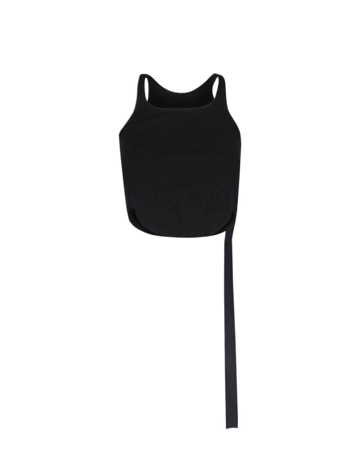 Shop Rick Owens Drkshdw Crop Tank Top In Black  