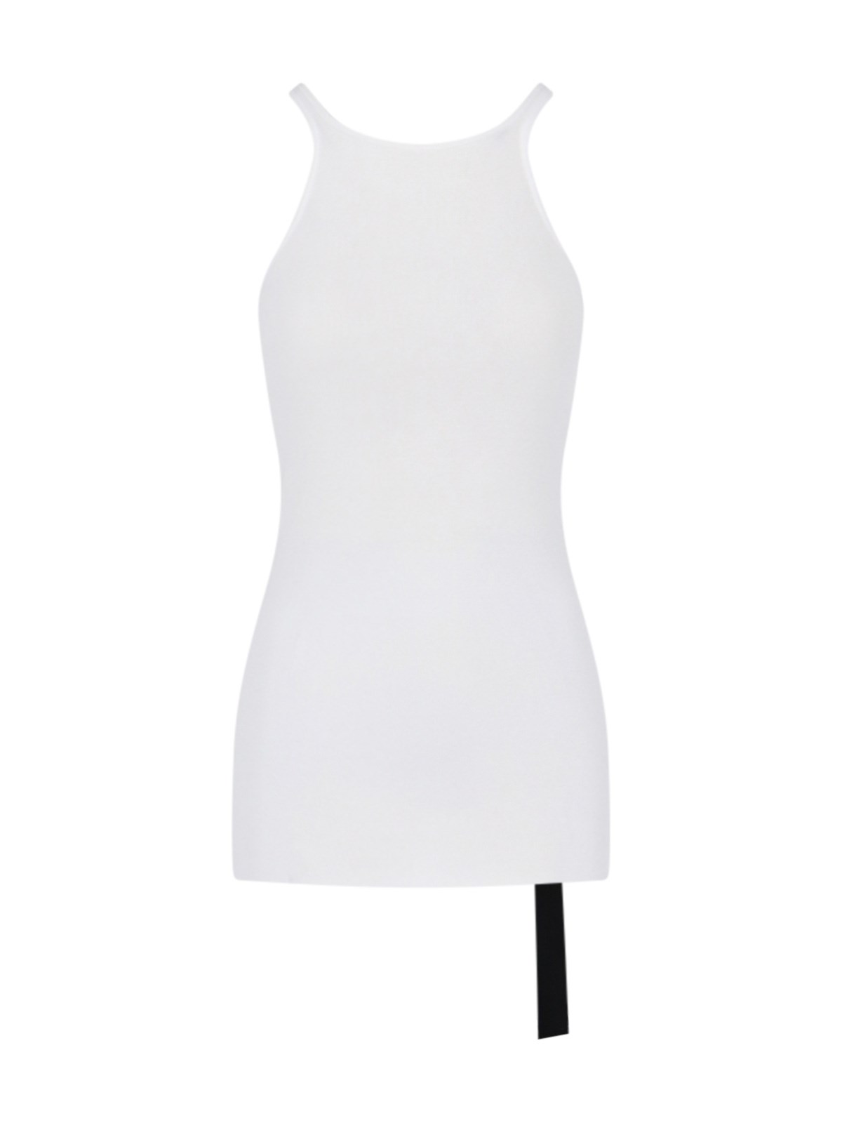 Shop Rick Owens Drkshdw Long Tank Top In White