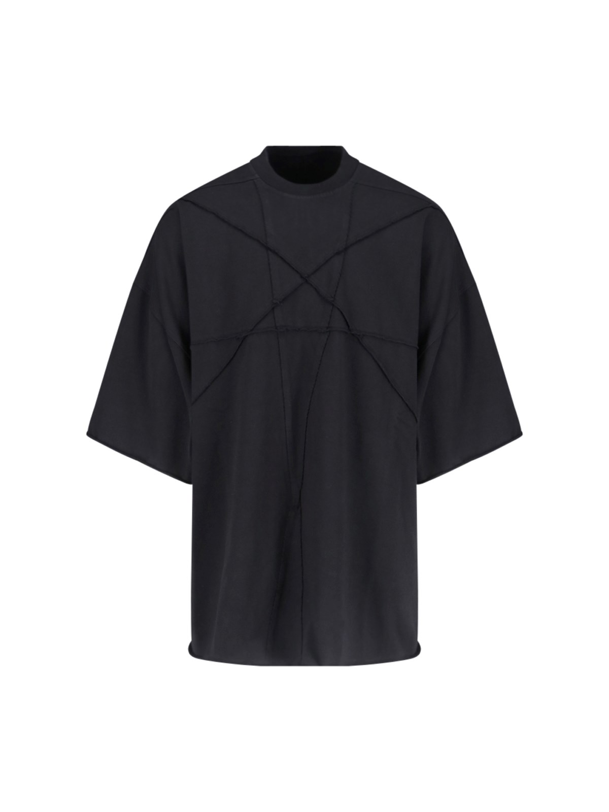 Shop Rick Owens Drkshdw T-shirt 'jumbo' In Black  