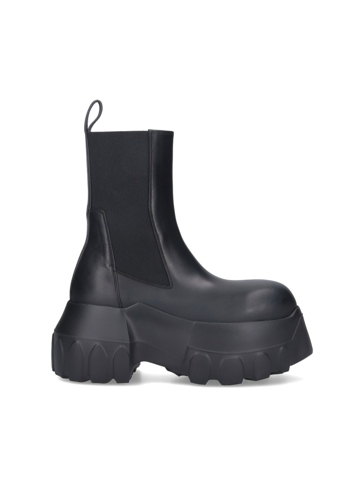 Shop Rick Owens "porterville" Platform Boots In Black  