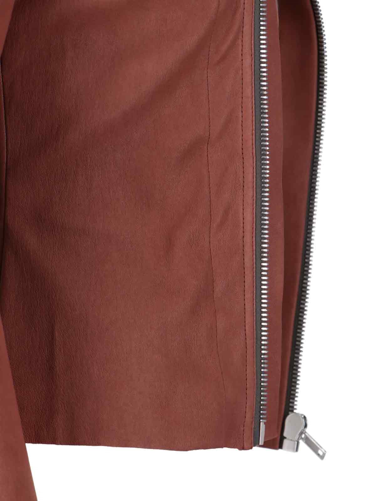 Rick owens 'gary' crop biker jacket available on SUGAR - 167459