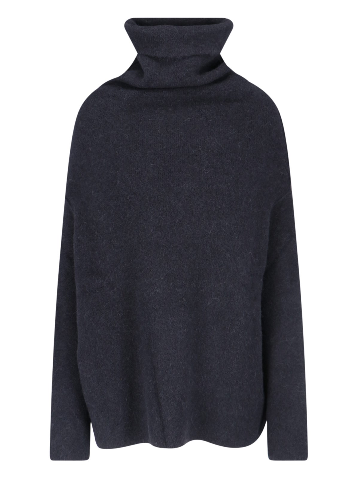 Shop Rick Owens 'shroud' High Neck Sweater In Black  