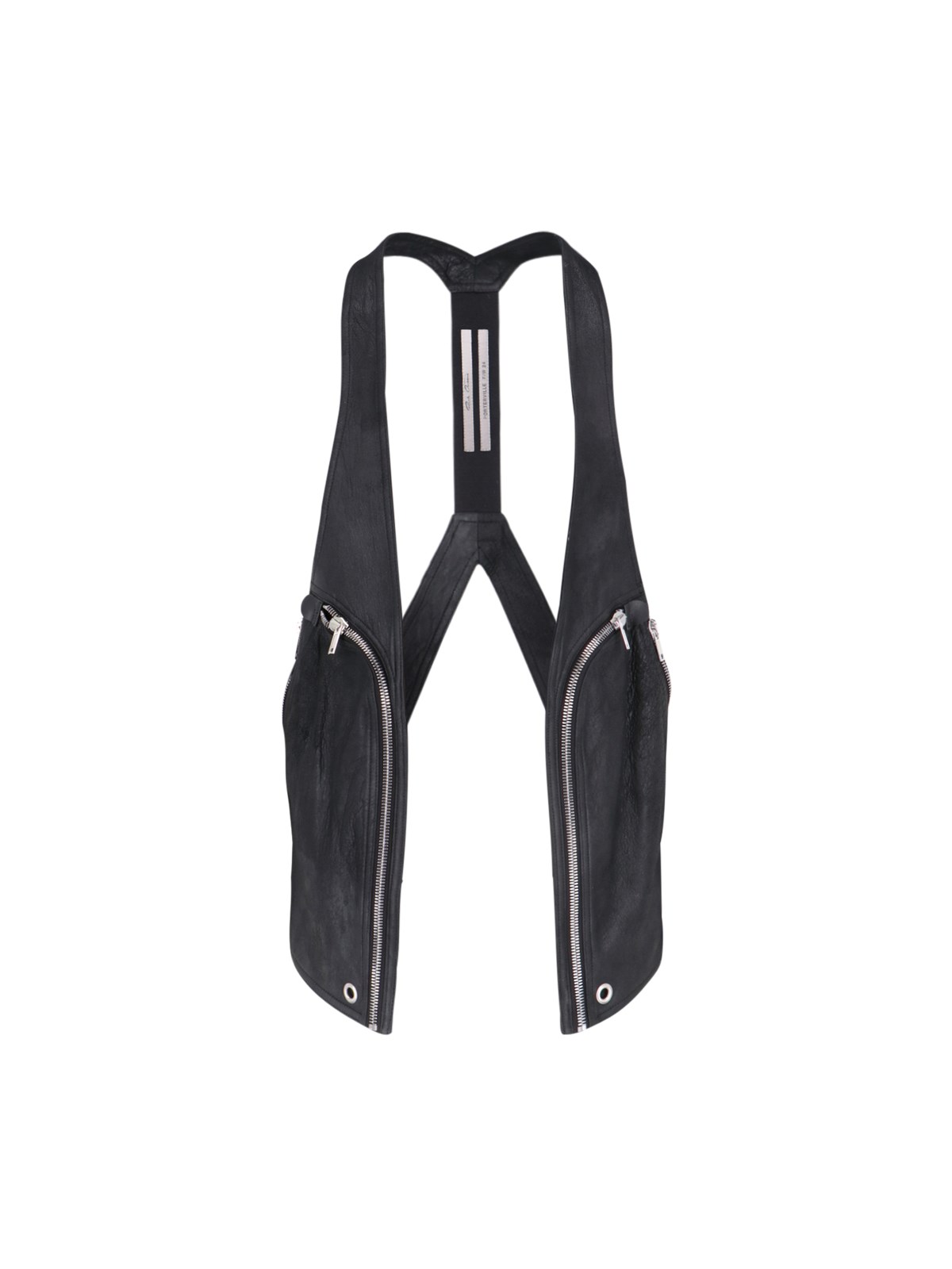 Shop Rick Owens 'bauhaus' Vest In Black  