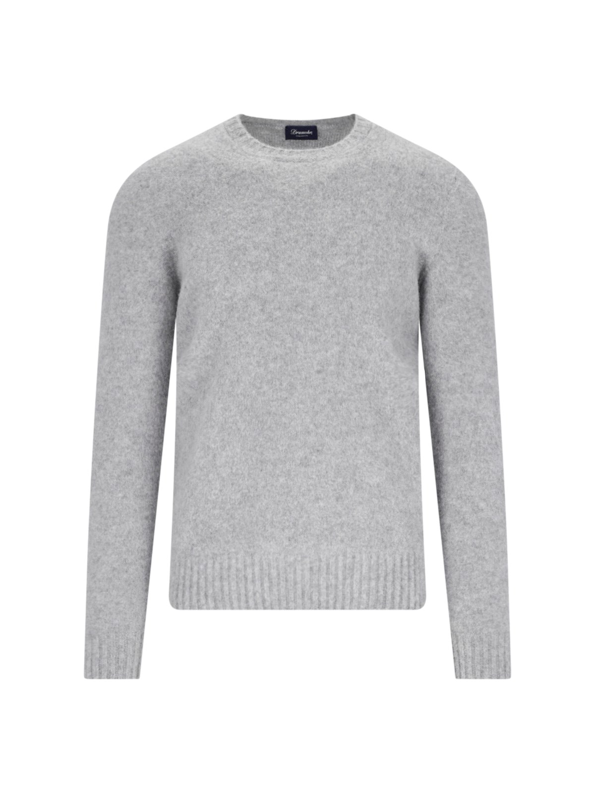 Shop Drumohr Classic Sweater In Gray