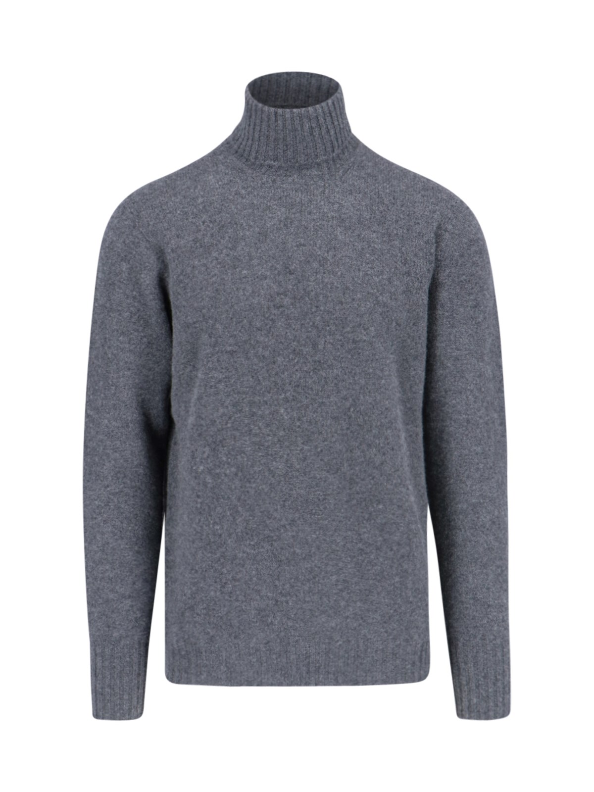 Shop Drumohr High Neck Sweater In Gray