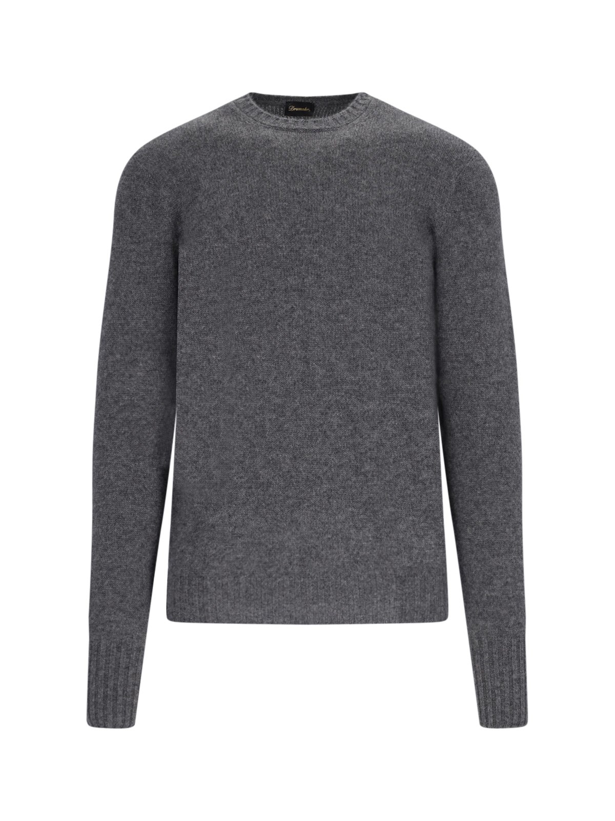 Drumohr Fine Knit Sweater In Gray