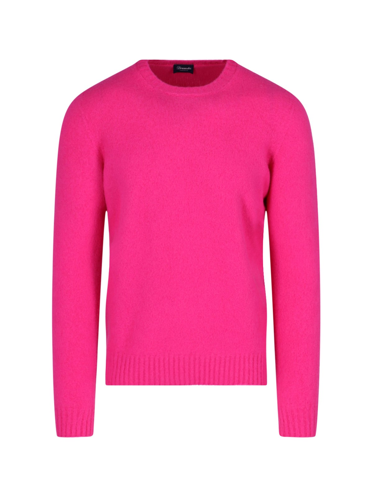 Shop Drumohr Basic Crew-neck Sweater In Pink