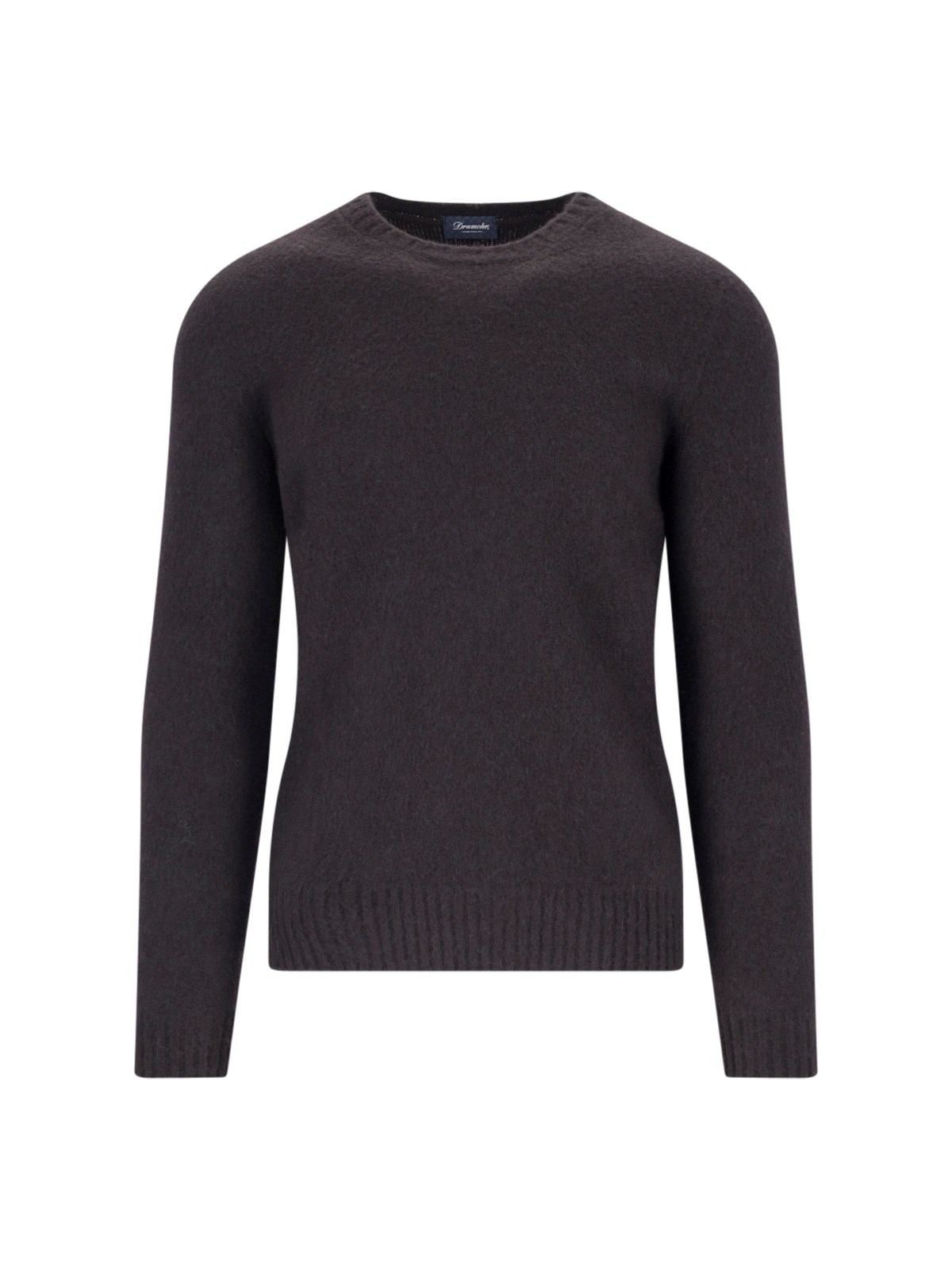 Shop Drumohr Classic Sweater In Brown