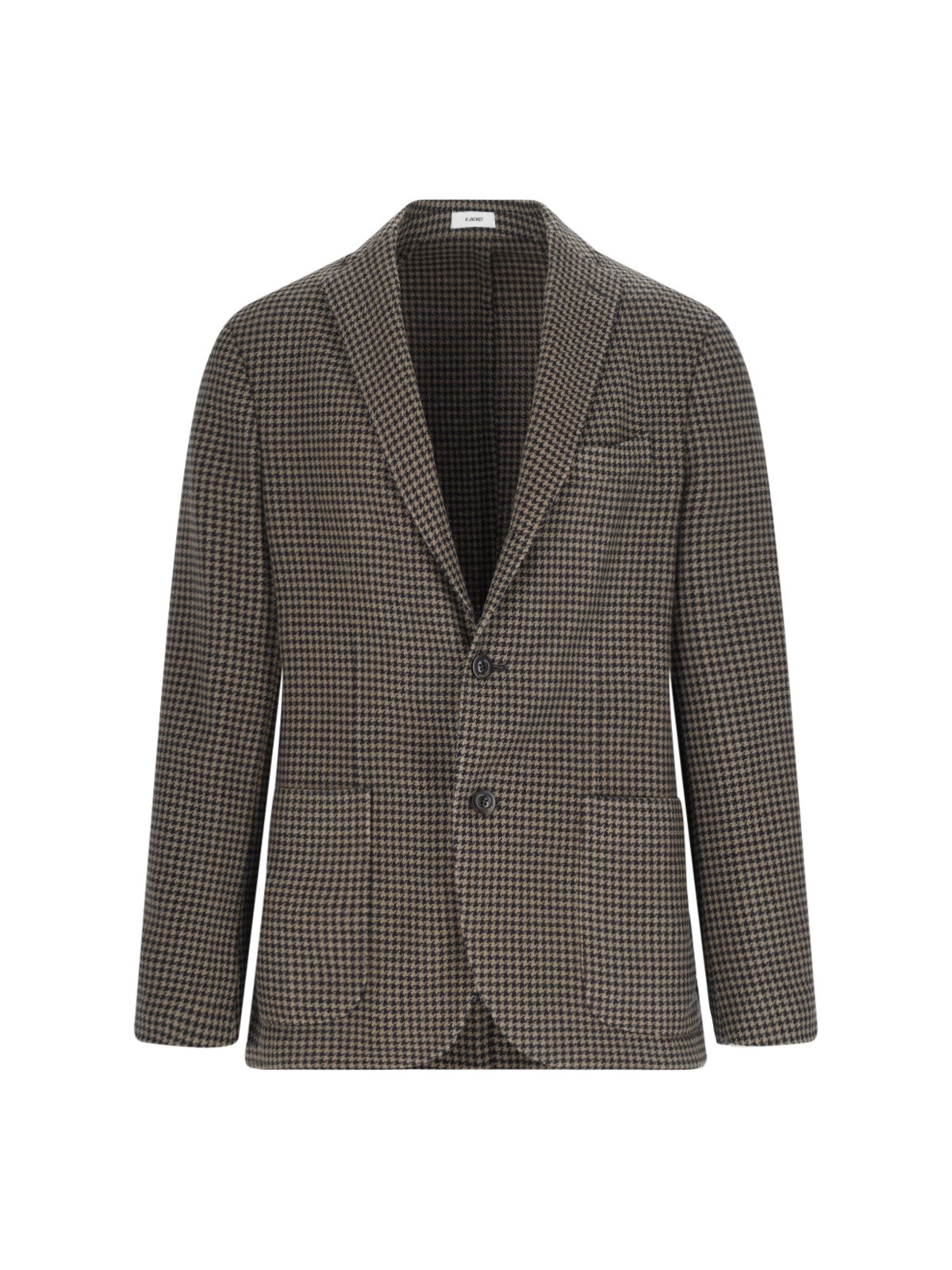 Shop Boglioli Single-breasted Blazer In Brown