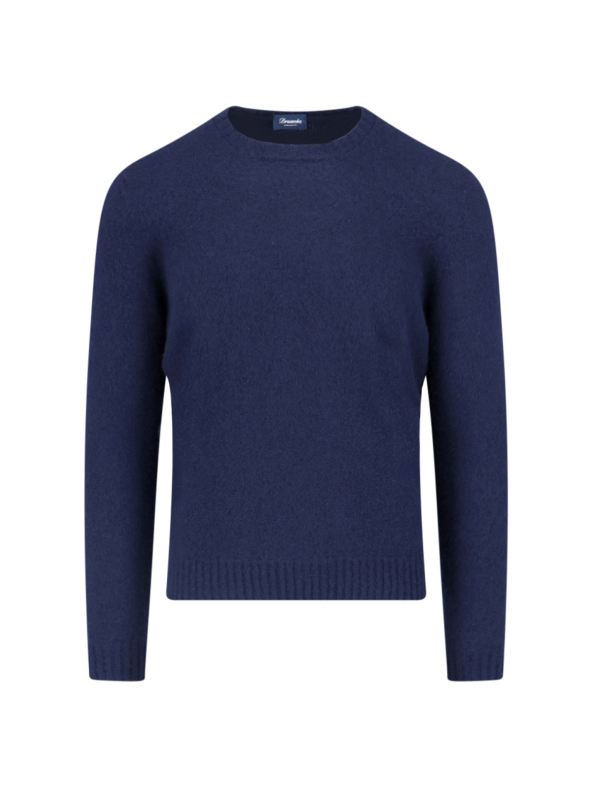 Shop Drumohr - Classic Sweater In Blue